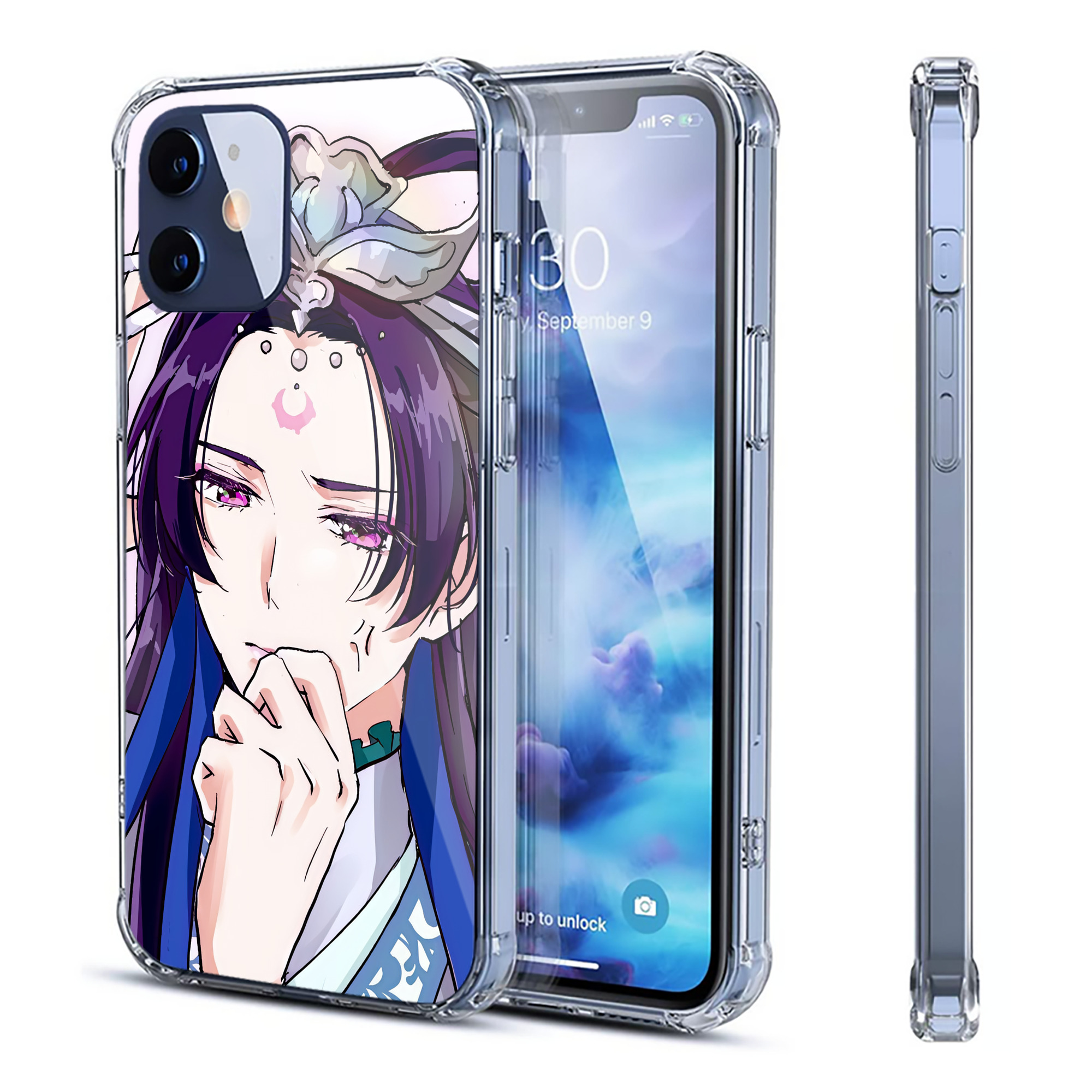 （画像用） 薬屋のひとりごと The Apothecary Diaries 【iPhone 12シリーズ対応】透明スマホケース（クリアソフトケース）
